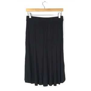 a new day Skirts - Black Hi Low Rayon Skirt a new day Skirts - Black Hi Low Rayon Skirt